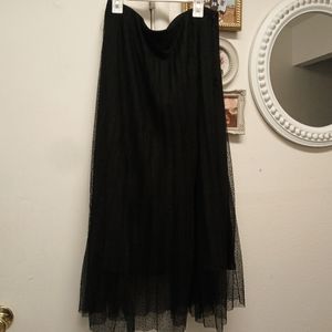 Zara tulle skirt